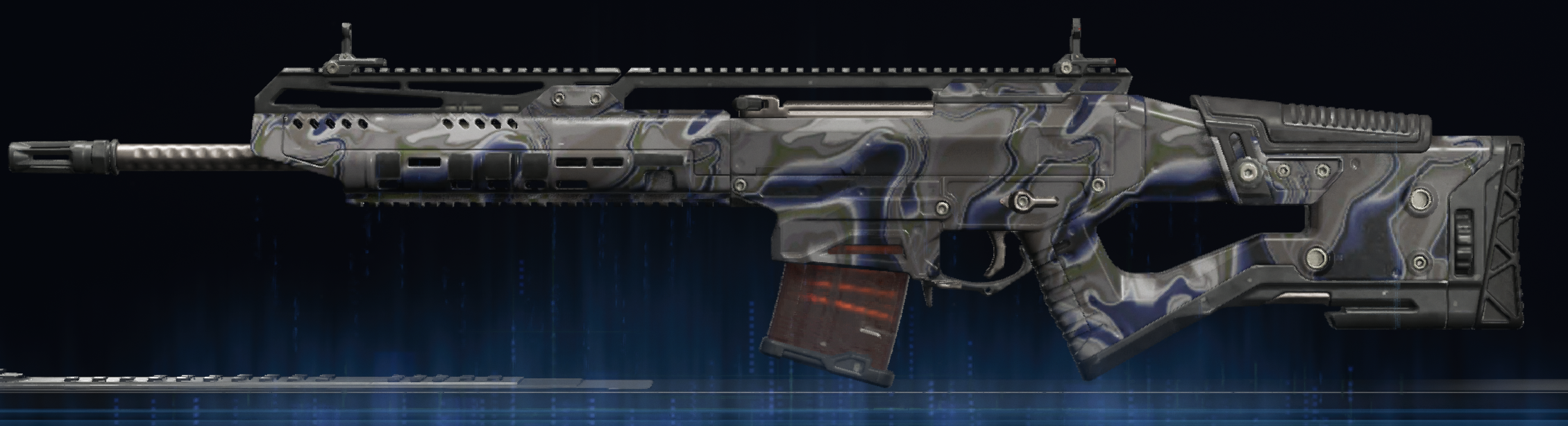 Rendu du camouflage Huile sur KRS-7.62